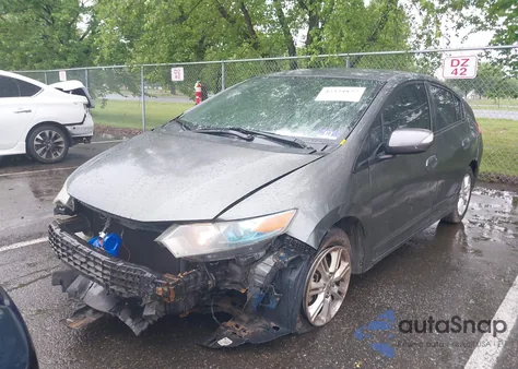 2010 Honda Insight Ex from USA, damaged, VIN JHMZE2H76AS010087